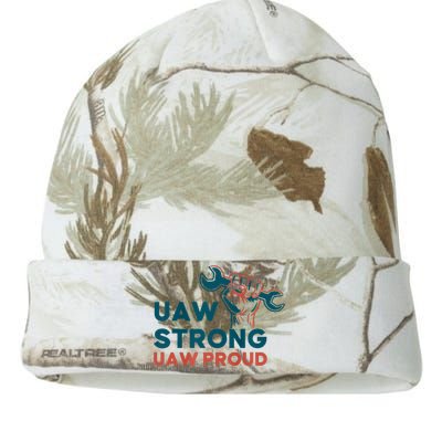 UAW Strong Solidarity UAW Proud Kati Licensed 12" Camo Beanie