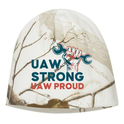 UAW Strong Solidarity UAW Proud Kati - Camo Knit Beanie