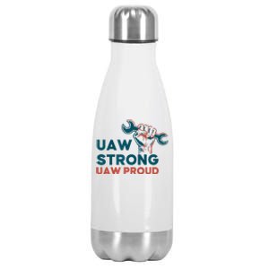 UAW Strong Solidarity UAW Proud Stainless Steel Insulated Water Bottle