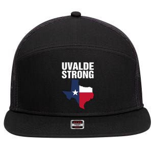 Uvalde Strong Shirt Pray For Texas Uvalde Strong Trendy 7 Panel Mesh Trucker Snapback Hat