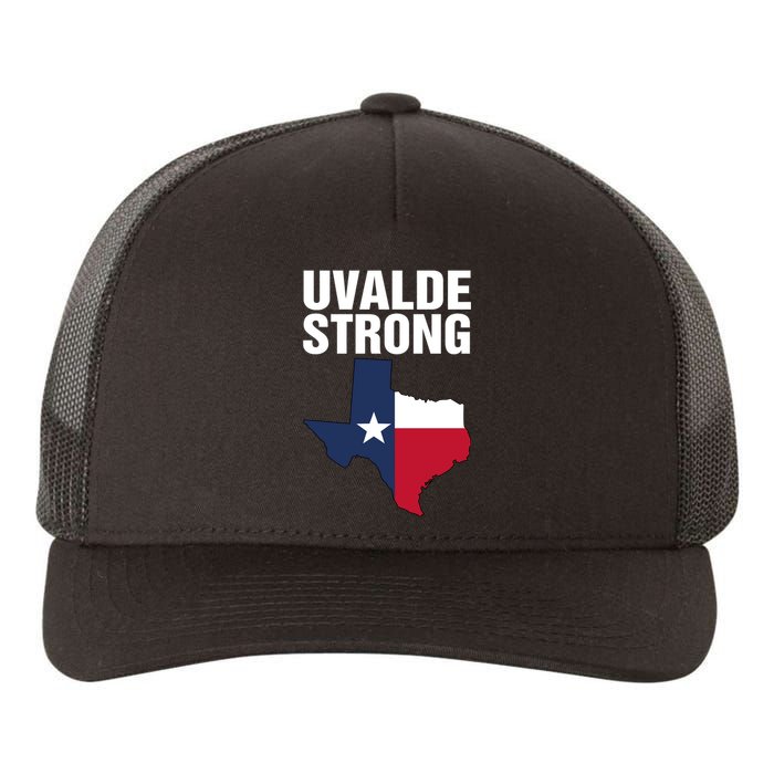 Uvalde Strong Shirt Pray For Texas Uvalde Strong Trendy Yupoong Adult 5-Panel Trucker Hat