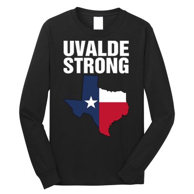 Uvalde Strong Shirt Pray For Texas Uvalde Strong Trendy Long Sleeve Shirt