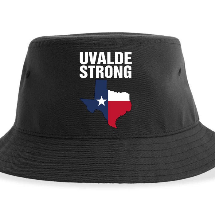 Uvalde Strong Shirt Pray For Texas Uvalde Strong Trendy Sustainable Bucket Hat