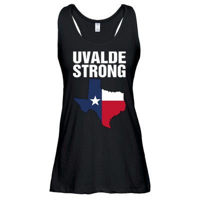 Uvalde Strong Shirt Pray For Texas Uvalde Strong Trendy Ladies Essential Flowy Tank