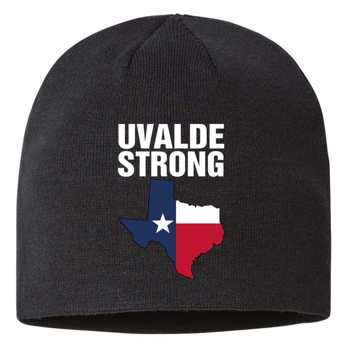 Uvalde Strong Shirt Pray For Texas Uvalde Strong Trendy Sustainable Beanie