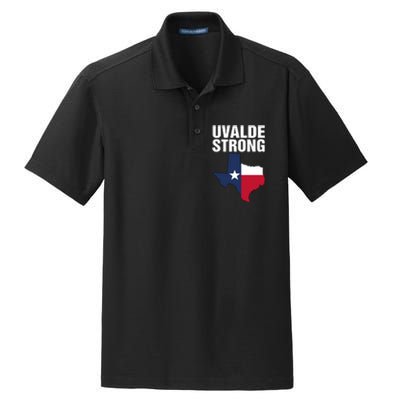 Uvalde Strong Shirt Pray For Texas Uvalde Strong Trendy Dry Zone Grid Polo