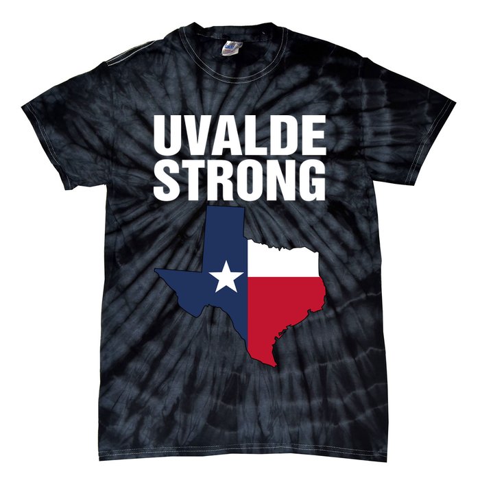 Uvalde Strong Shirt Pray For Texas Uvalde Strong Trendy Tie-Dye T-Shirt