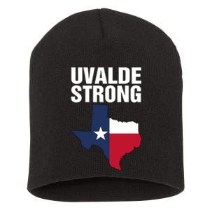 Uvalde Strong Shirt Pray For Texas Uvalde Strong Trendy Short Acrylic Beanie