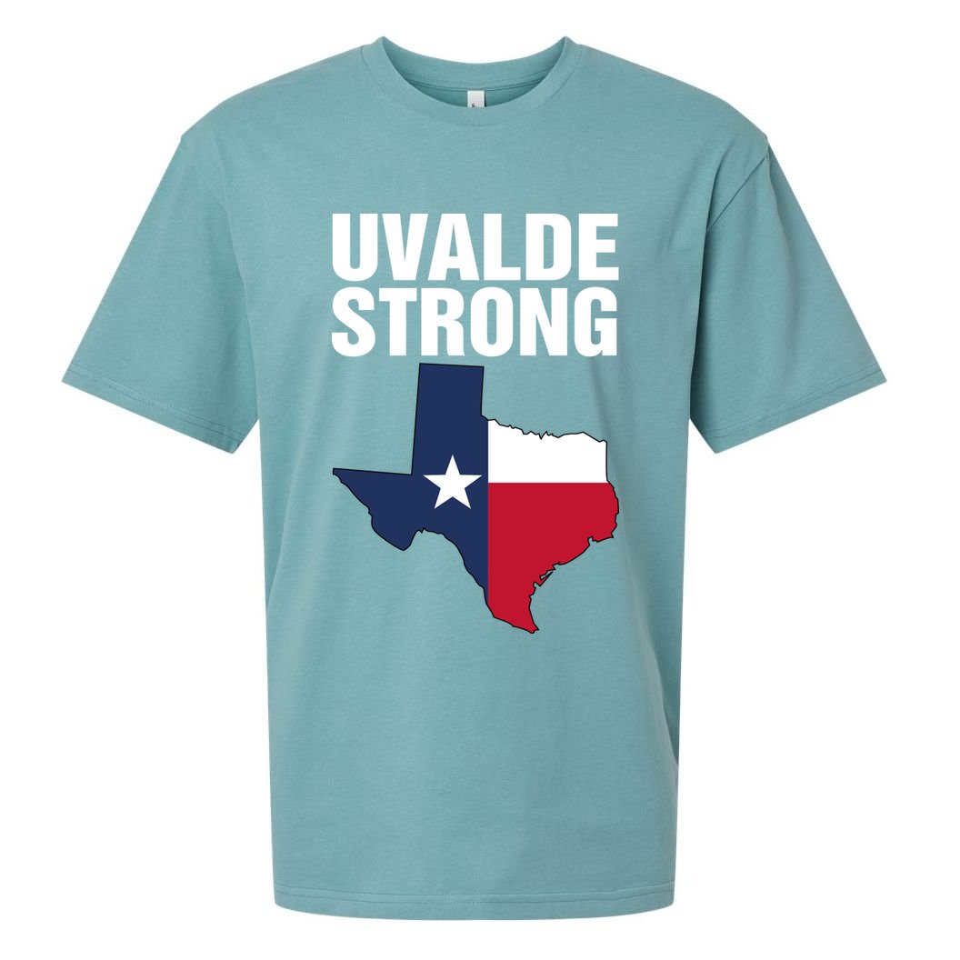 Uvalde Strong Shirt Pray For Texas Uvalde Strong Trendy Sueded Cloud Jersey T-Shirt