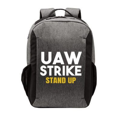 Uaw Strike Stand Up United Auto Workers Union Uaw Strong Red Vector Backpack