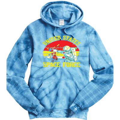 United States Space Force Tie Dye Hoodie