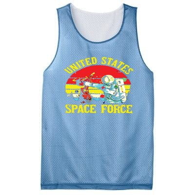 United States Space Force Mesh Reversible Basketball Jersey Tank