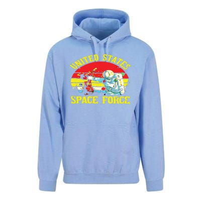 United States Space Force Unisex Surf Hoodie