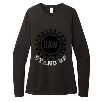 Uaw Strike Stand Up Uaw United Auto Workers Union Uaw Red Womens CVC Long Sleeve Shirt