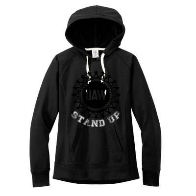 Uaw Strike Stand Up Uaw United Auto Workers Union Uaw Red Women's Fleece Hoodie