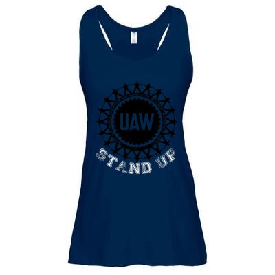 Uaw Strike Stand Up Uaw United Auto Workers Union Uaw Red Ladies Essential Flowy Tank