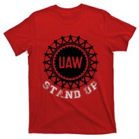 Uaw Strike Stand Up Uaw United Auto Workers Union Uaw Red T-Shirt