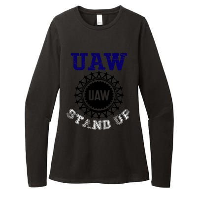 Uaw Strike Stand Up United Auto Workers Union Uaw Red Trending Womens CVC Long Sleeve Shirt