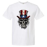 uncle sam skull Garment-Dyed Heavyweight T-Shirt