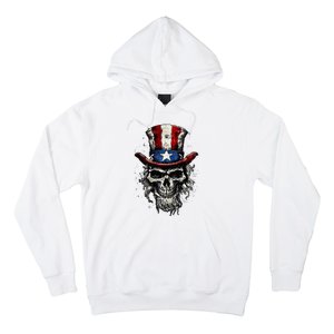 uncle sam skull Hoodie