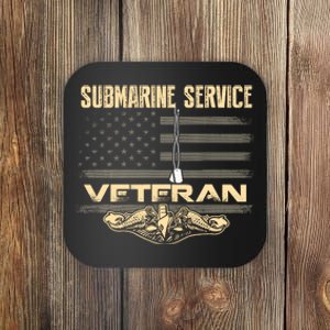 Us Submarine Service Veteran For Veteran Submariner Coaster