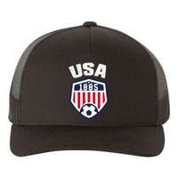 USA Soccer Shirt 1885 American Soccer USA Jersey Fan Yupoong Adult 5-Panel Trucker Hat