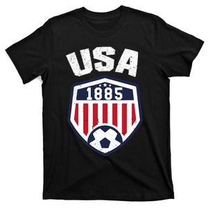 USA Soccer Shirt 1885 American Soccer USA Jersey Fan T-Shirt