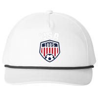 USA Soccer Shirt 1885 American Soccer USA Jersey Fan Snapback Five-Panel Rope Hat