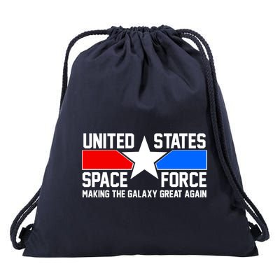 USSF Making The Galaxy Great Again Drawstring Bag