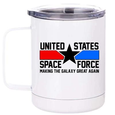 USSF Making The Galaxy Great Again 12 oz Stainless Steel Tumbler Cup