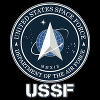USSF Space Force Dept Of The Air Force Logo Wool Snapback Cap