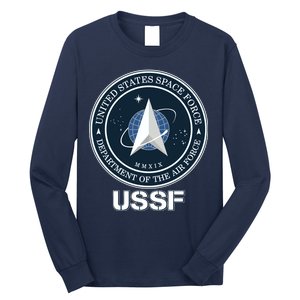 USSF Space Force Dept Of The Air Force Logo Long Sleeve Shirt