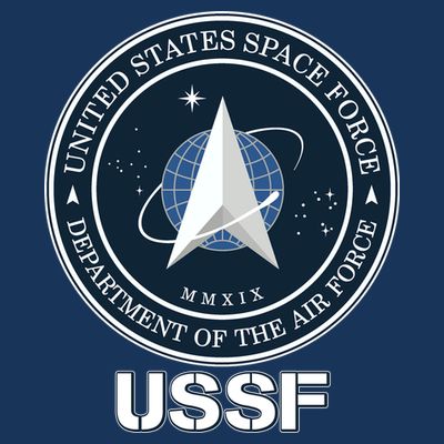 USSF Space Force Dept Of The Air Force Logo T-Shirt