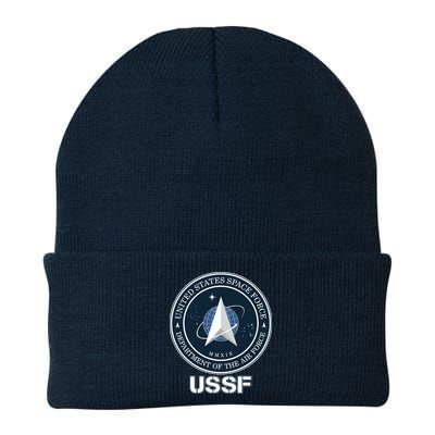 USSF Space Force Dept Of The Air Force Logo Beanie
