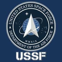 USSF Space Force Dept Of The Air Force Logo 16 in Basic Backpack