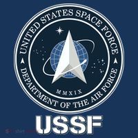 USSF Space Force Dept Of The Air Force Logo Poster