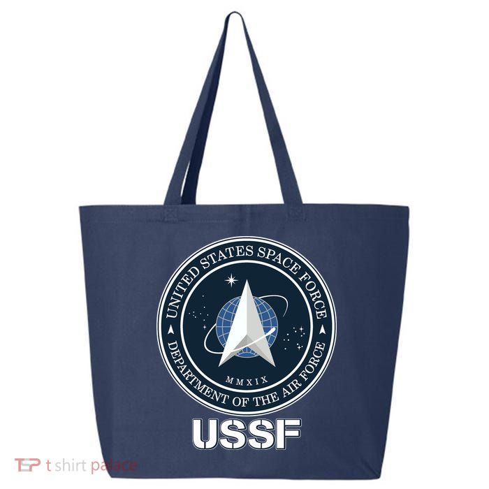USSF Space Force Dept Of The Air Force Logo 25L Jumbo Tote