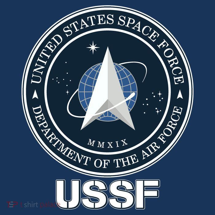 USSF Space Force Dept Of The Air Force Logo Tank Top
