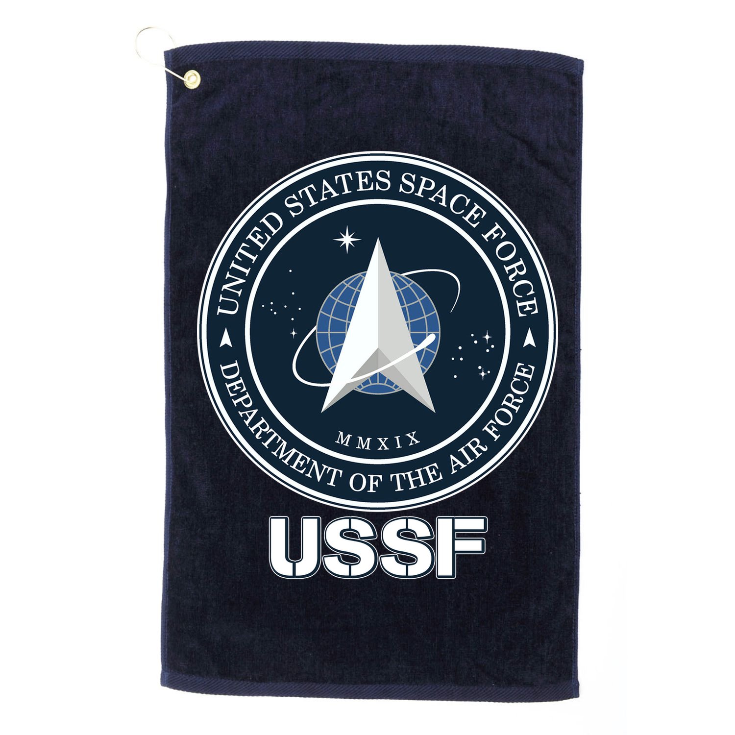 USSF Space Force Dept Of The Air Force Logo Golf Towel
