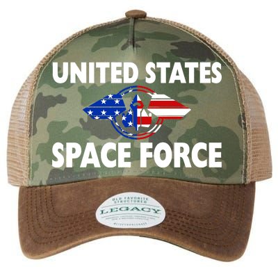 USSF United States Space Force Legacy Tie Dye Trucker Hat