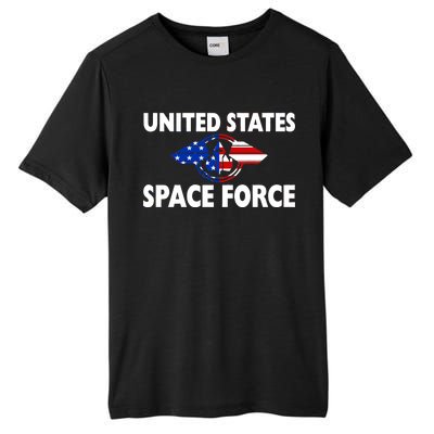 USSF United States Space Force Tall Fusion ChromaSoft Performance T-Shirt