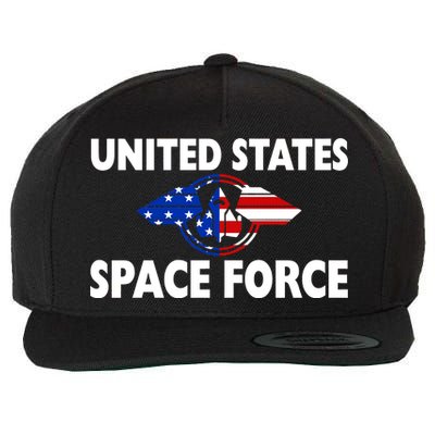 USSF United States Space Force Wool Snapback Cap