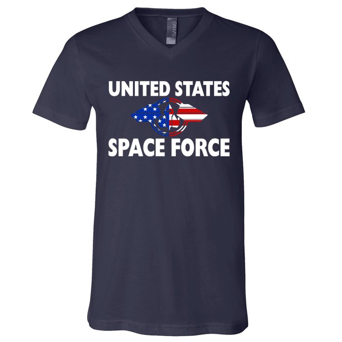 USSF United States Space Force V-Neck T-Shirt