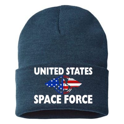 USSF United States Space Force Sustainable Knit Beanie