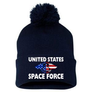 USSF United States Space Force Pom Pom 12in Knit Beanie