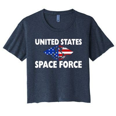 USSF United States Space Force Women's Crop Top Tee