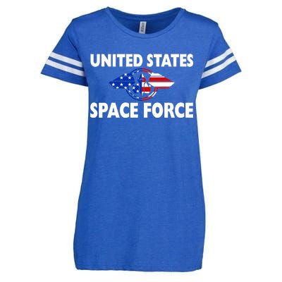 USSF United States Space Force Enza Ladies Jersey Football T-Shirt