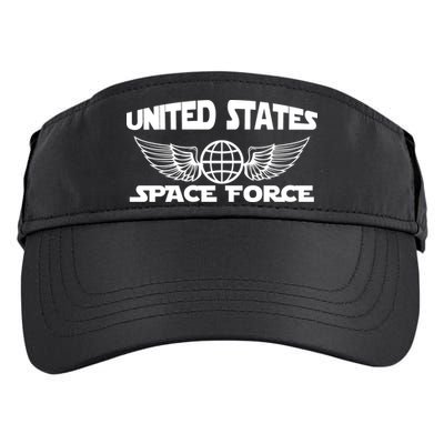 USSF United States Space Force Logo Adult Drive Performance Visor
