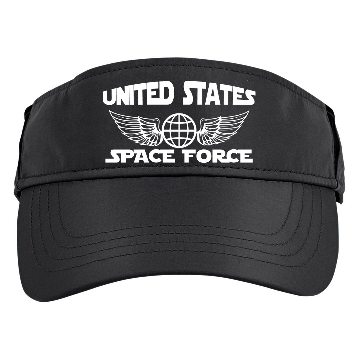 USSF United States Space Force Logo Adult Drive Performance Visor