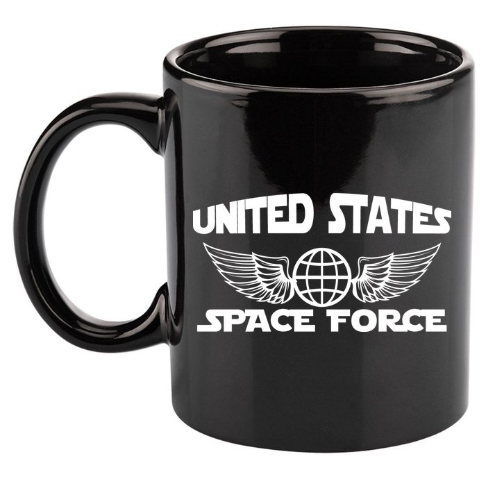 USSF United States Space Force Logo 11oz C Handle Ceramic Mug